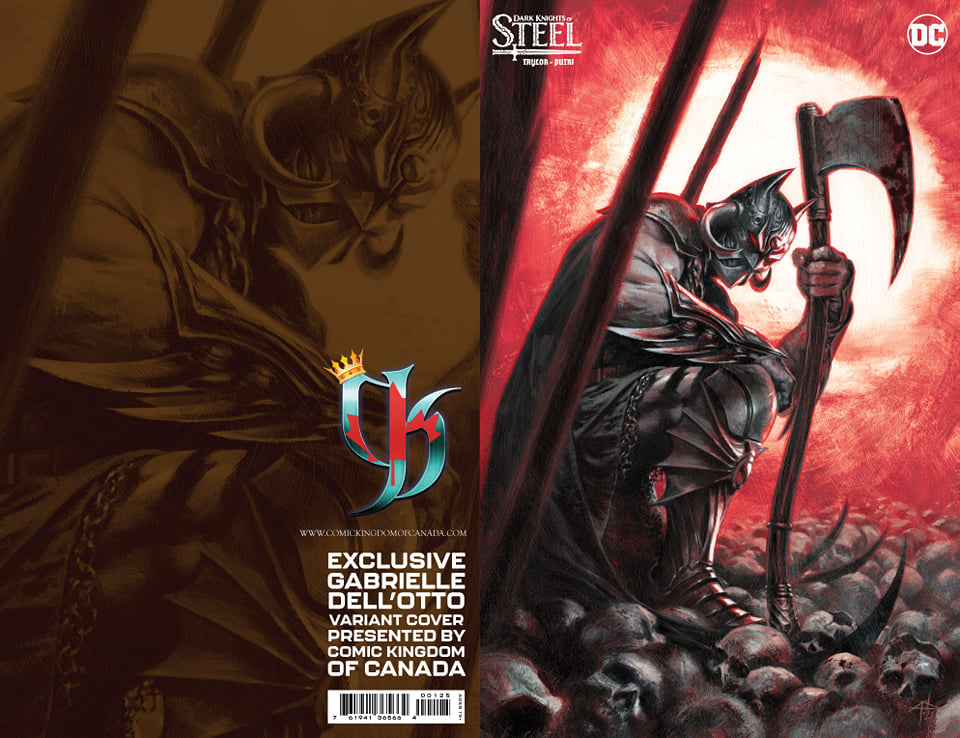 DARK KNIGHTS OF STEEL #1 GABRIELE DELL'OTTO - MINIMAL TD - LTD 1500