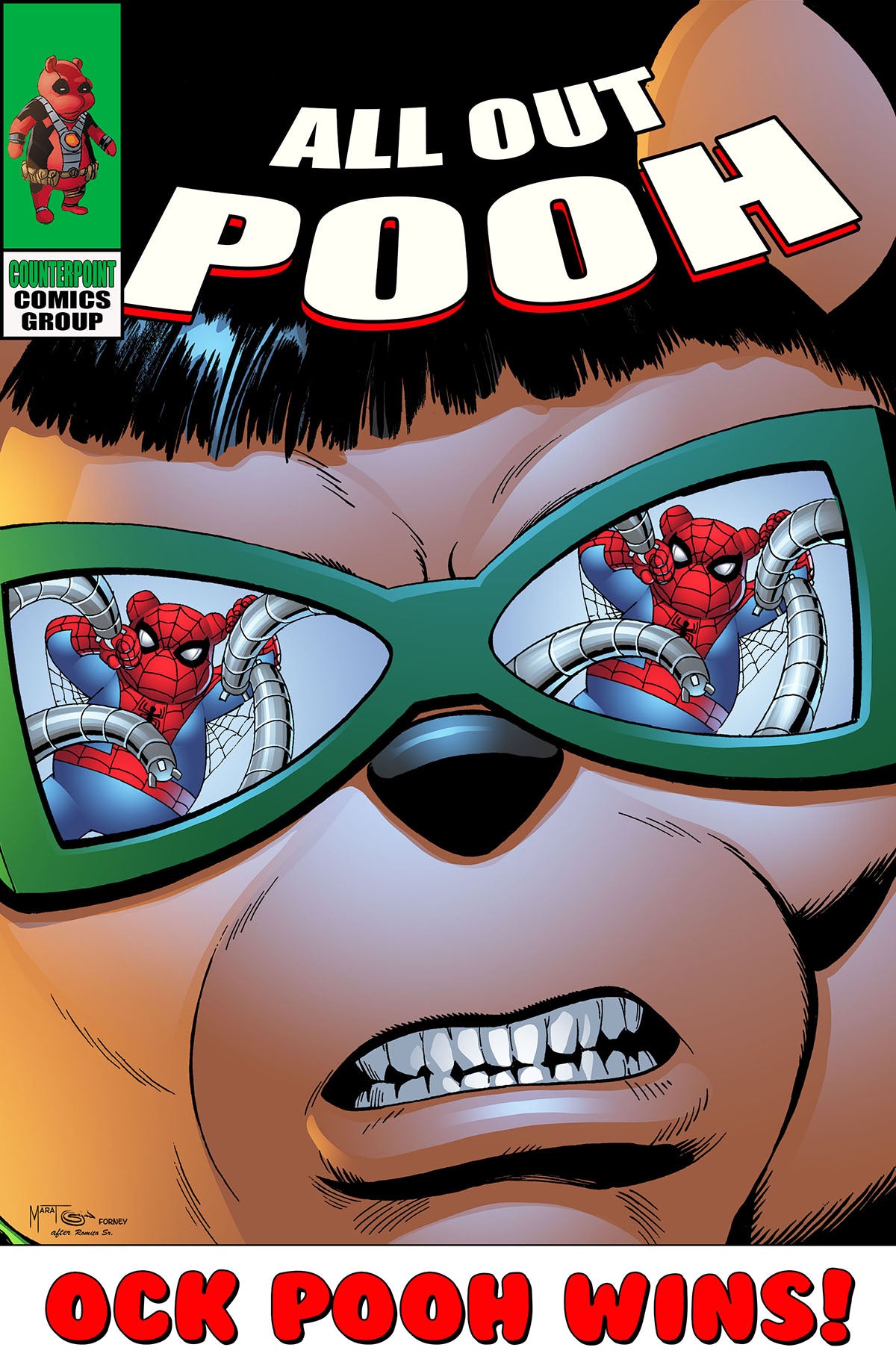 ALL OUT POOH - MARAT MYCHAELS - ASM 55 HOMAGE - TRADE DRESS - LTD 250