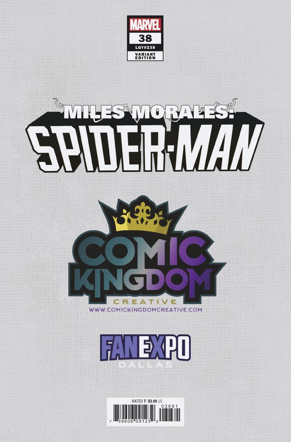 MILES MORALES SPIDER-MAN #38 - FANEXPO EXCLUSIVE - LTD 1000 - KEY ISSUE