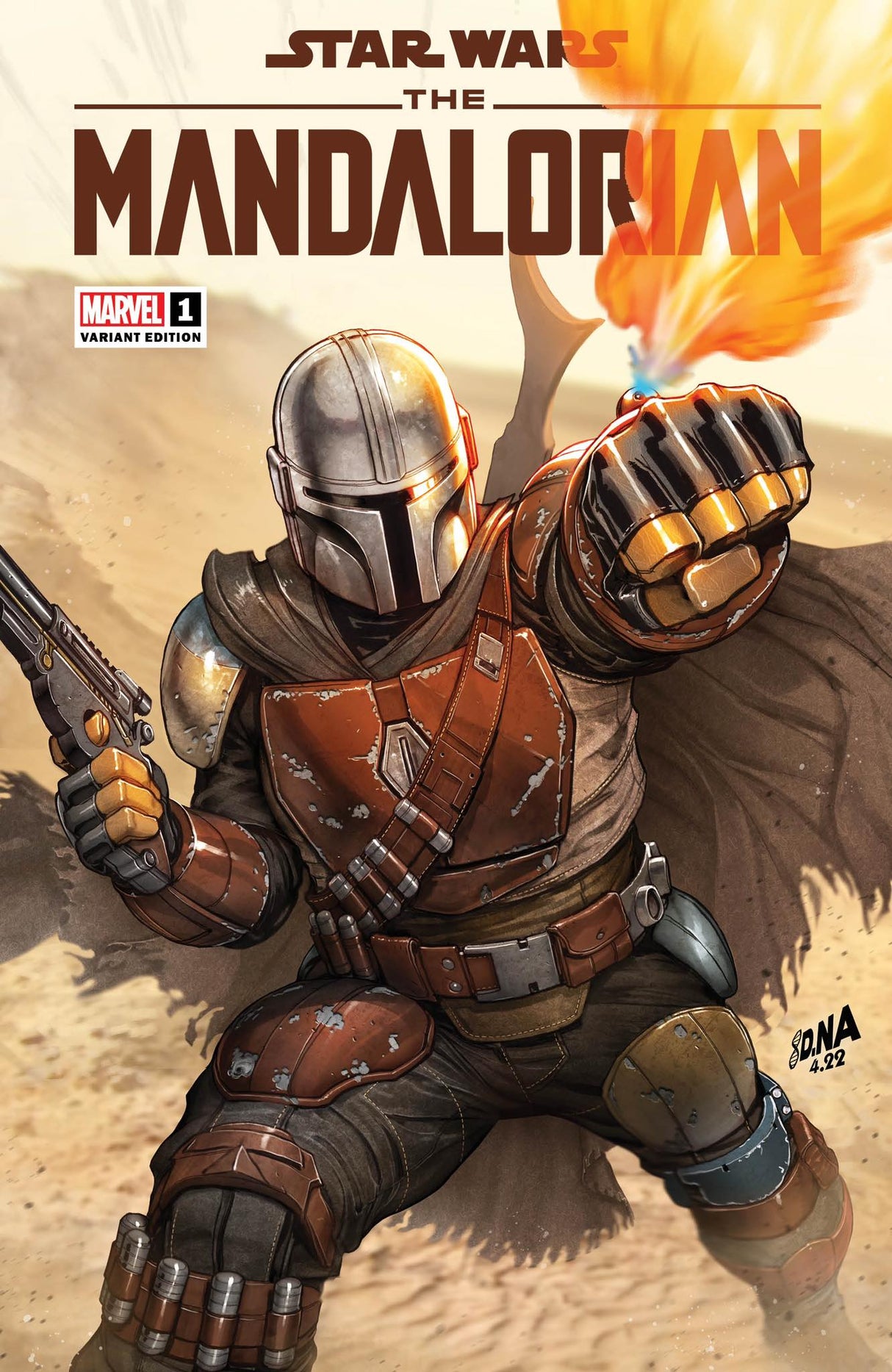 THE MANDALORIAN #1 NAKAYAMA - TRADE DRESS - LTD 3000 - KEY ISSUE