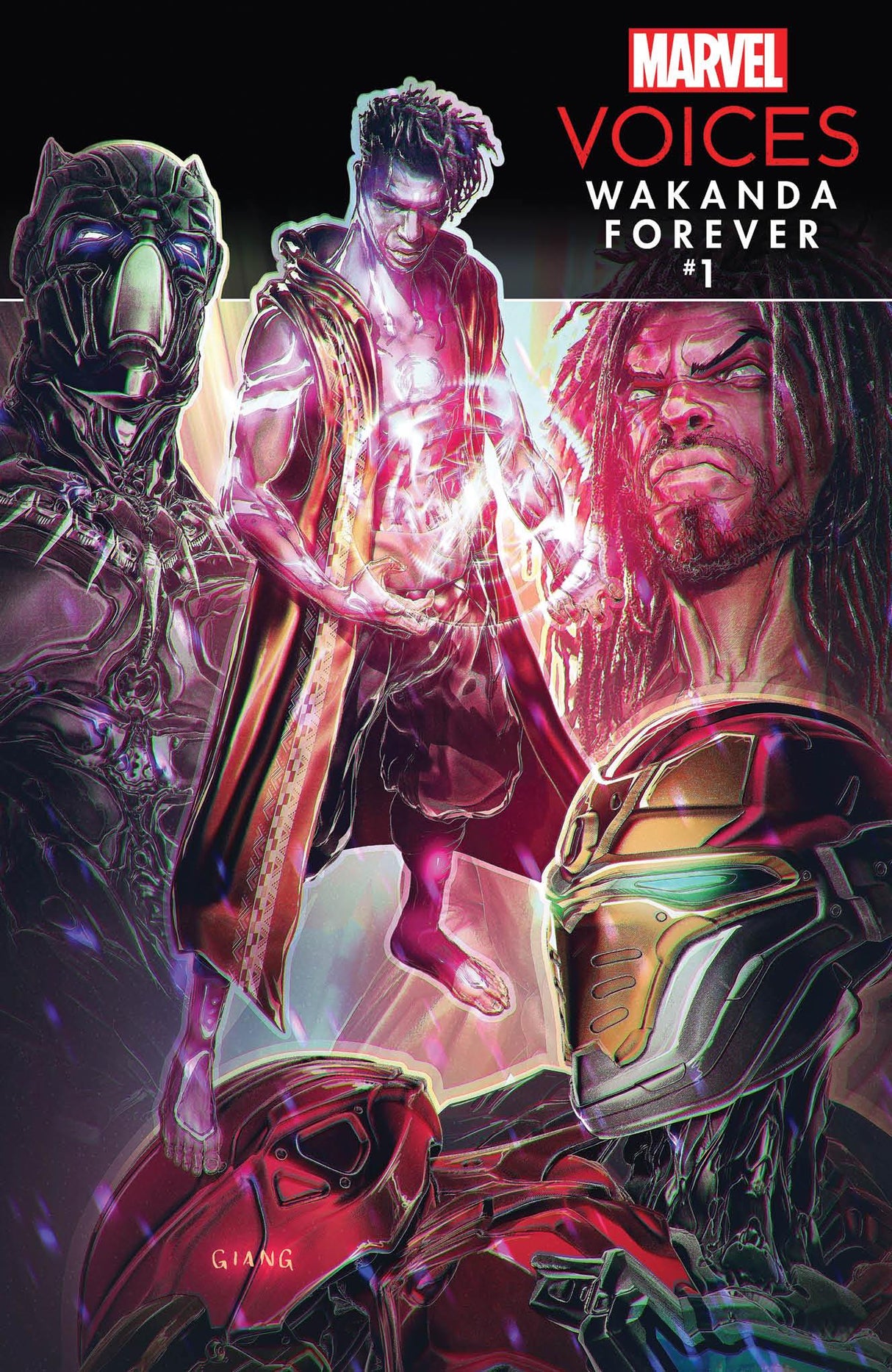 VOICES WAKANDA FOREVER #1 GIANG - TRADE DRESS - LTD 3000 - KEY ISSUE