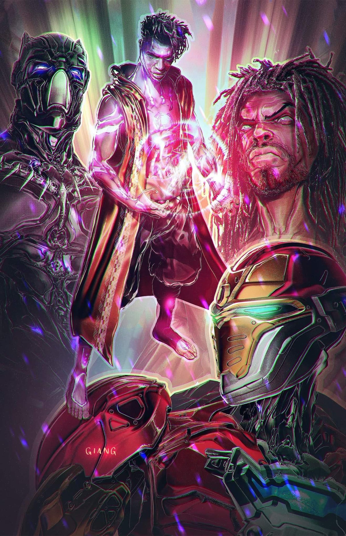 VOICES WAKANDA FOREVER #1 GIANG - VIRGIN - LTD 1000 - KEY ISSUE