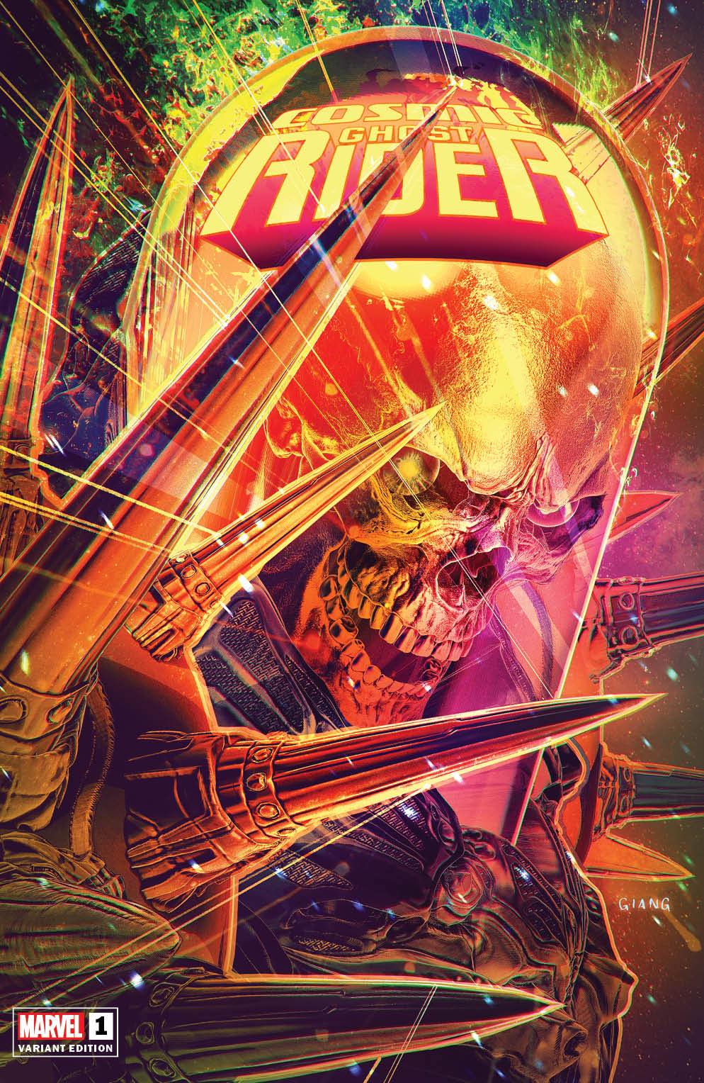 COSMIC GHOST RIDER #1 JOHN GIANG - TRADE DRESS - LTD 3000 - KEY ISSUE