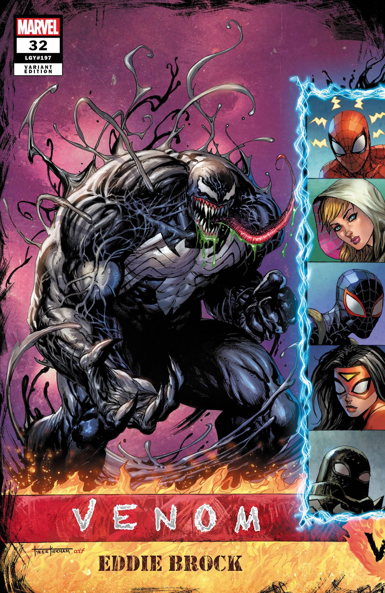VENOM #32 & #33 KIRKHAM - TRADE DRESS - CONNECTING SET - LTD 3000
