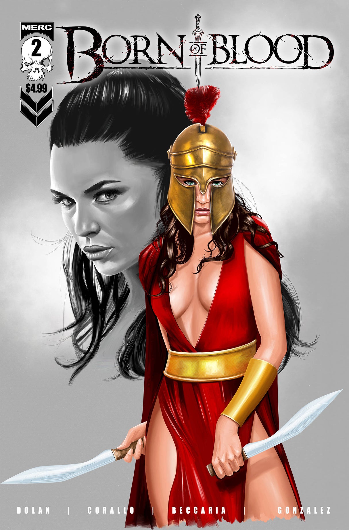 BORN OF BLOOD #2 (OF 6) CVR B TONY SANTIAGO VAR