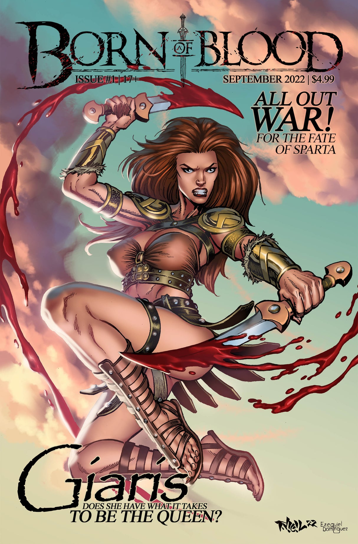 BORN OF BLOOD #1 - COVER A - TIM VIGIL