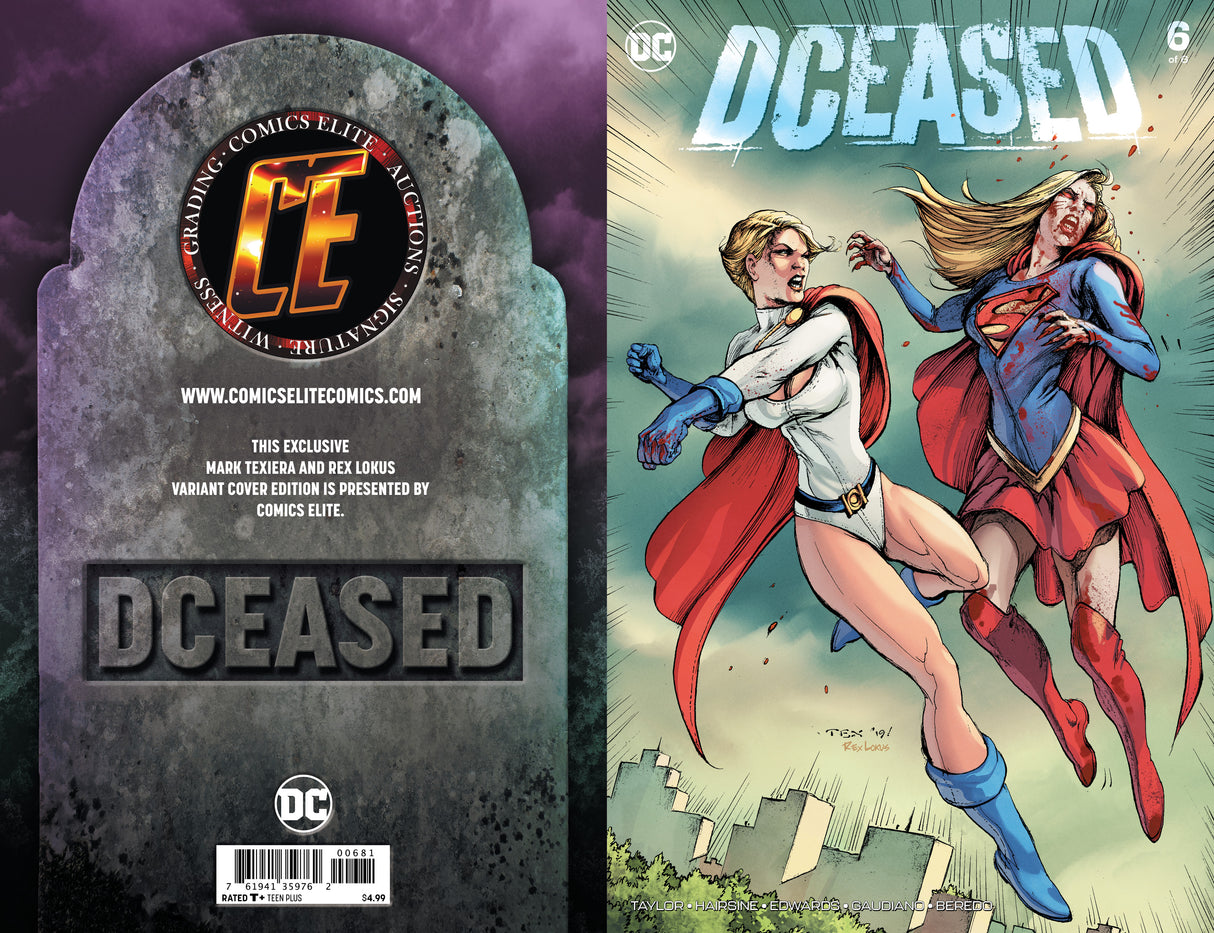 DCEASED #6 - MARK TEXERIA - LIM TO 3000