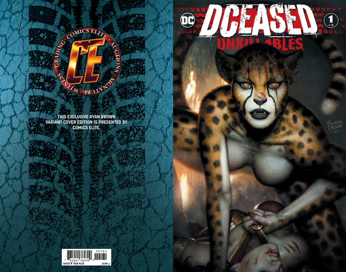 DCEASED UNKILLABLES #1 - RYAN BROWN COVER A - Ltd 3000