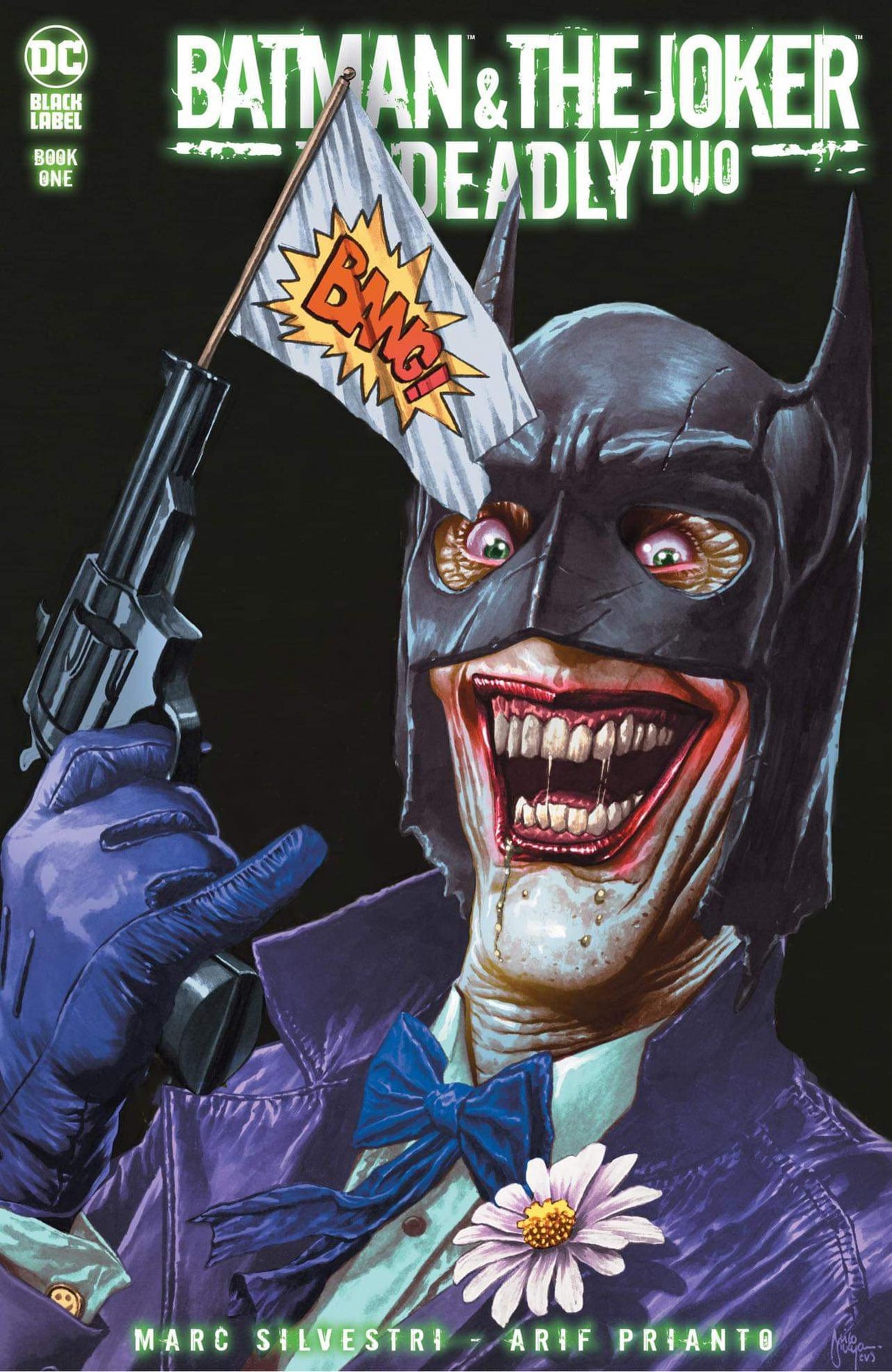 BATMAN & THE JOKER THE DEADLY DUO #1 MICO SUAYAN - TRADE DRESS - LTD 3000