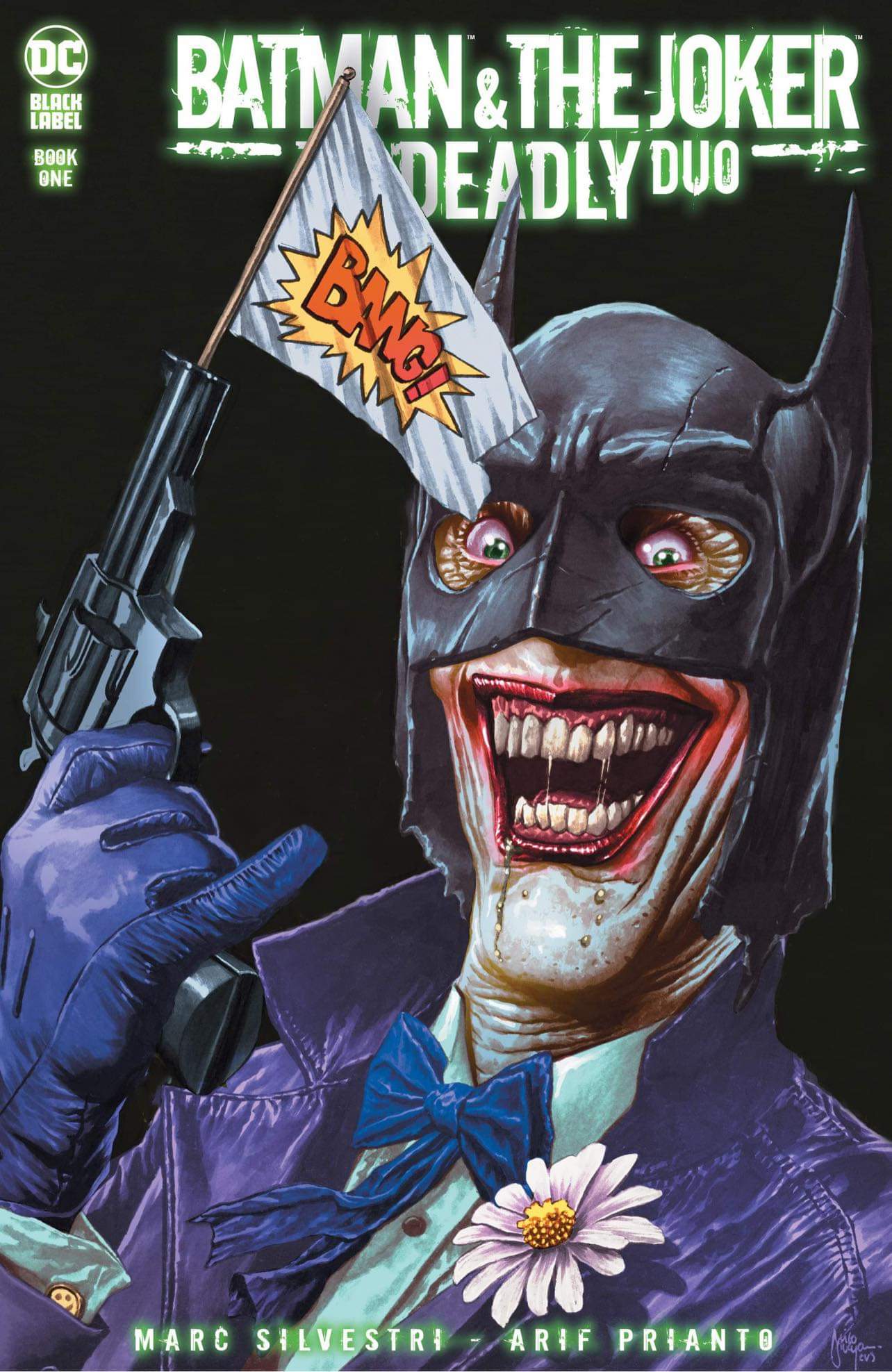 BATMAN & THE JOKER THE DEADLY DUO #1 MICO SUAYAN - TRADE DRESS - LTD 3000