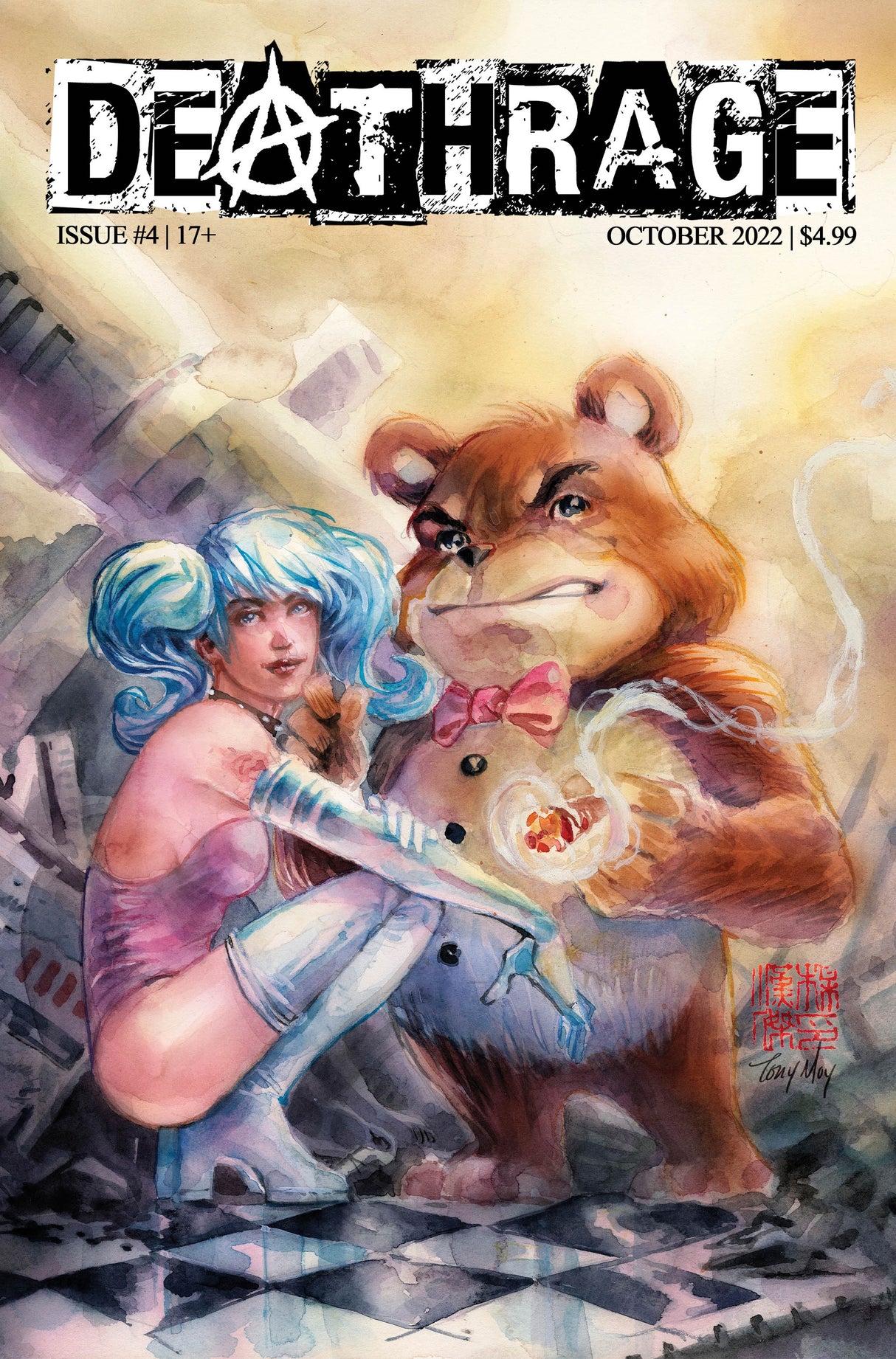 DEATHRAGE #4 (OF 6) CVR A - TONY MOY