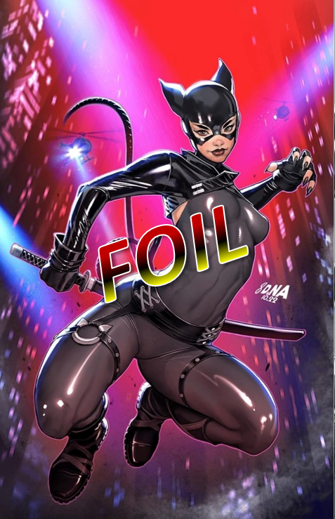 CATWOMAN #52 NAKAYAMA - FOIL VIRGIN - LTD 1500 - KEY ISSUE