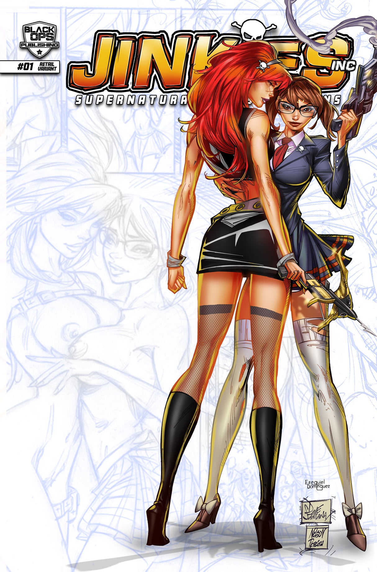 JINKIES #1 PREVIEW - SANTANA - CONVENTION EXCLUSIVE - SKETCH - LTD 200