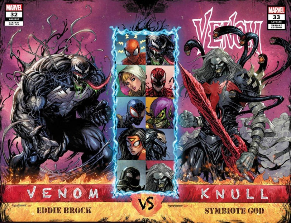 VENOM #32 & #33 KIRKHAM - TRADE DRESS - CONNECTING SET - LTD 3000