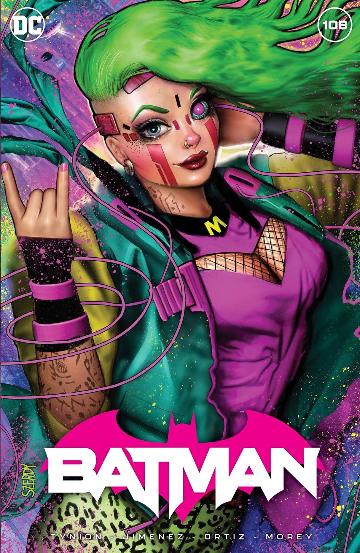 BATMAN #108 NATHAN SZERDY - TRADE DRESS - LTD 3000 - KEY ISSUE