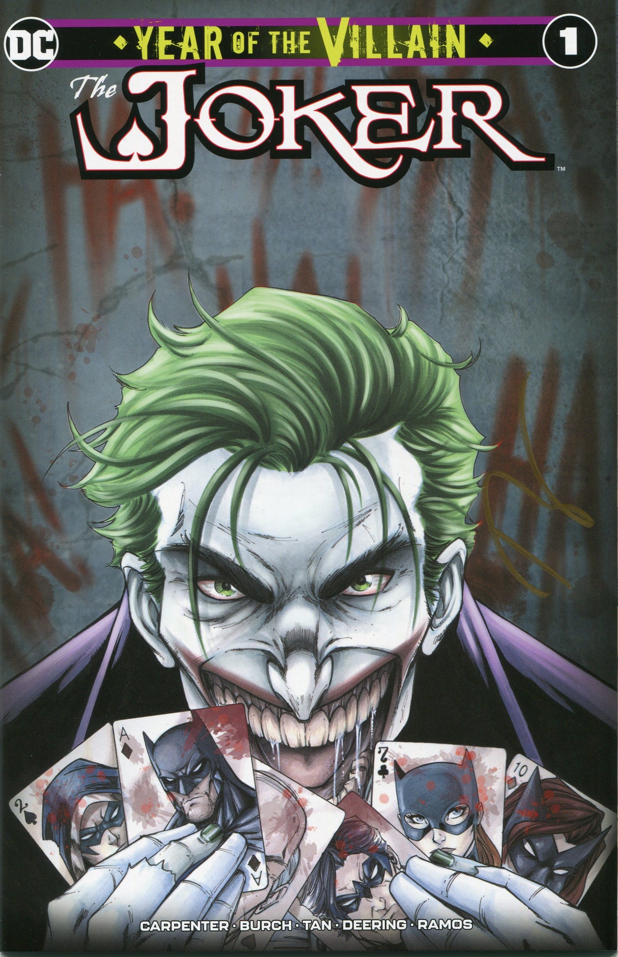 JOKER: YEAR OF THE VILLAIN #1 KINCAID - TRADE DRESS - LTD 3000 - KEY ISSUE
