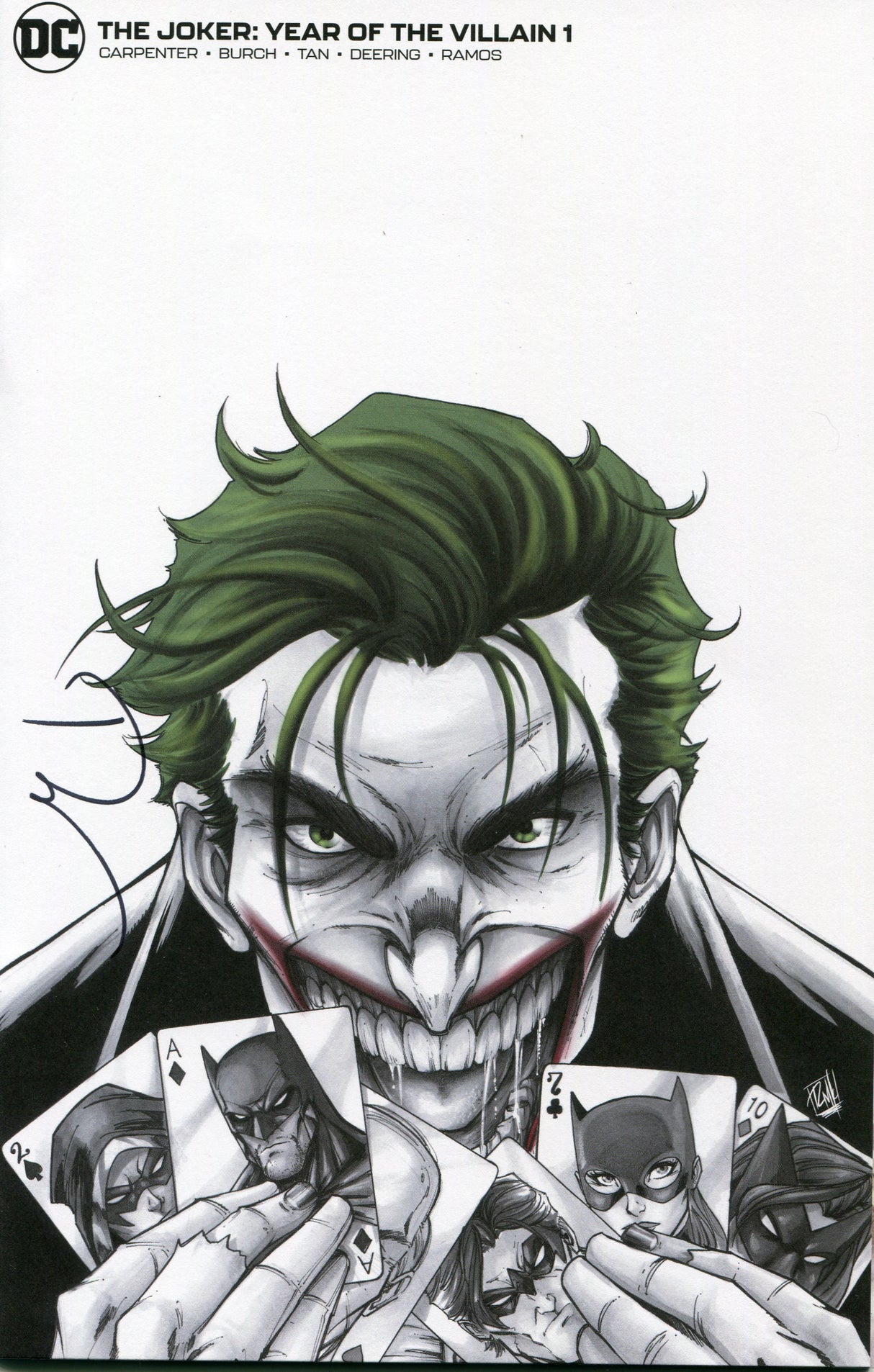 JOKER: YEAR OF THE VILLAIN #1 KINCAID - SKETCH - LTD 1500 - KEY ISSUE