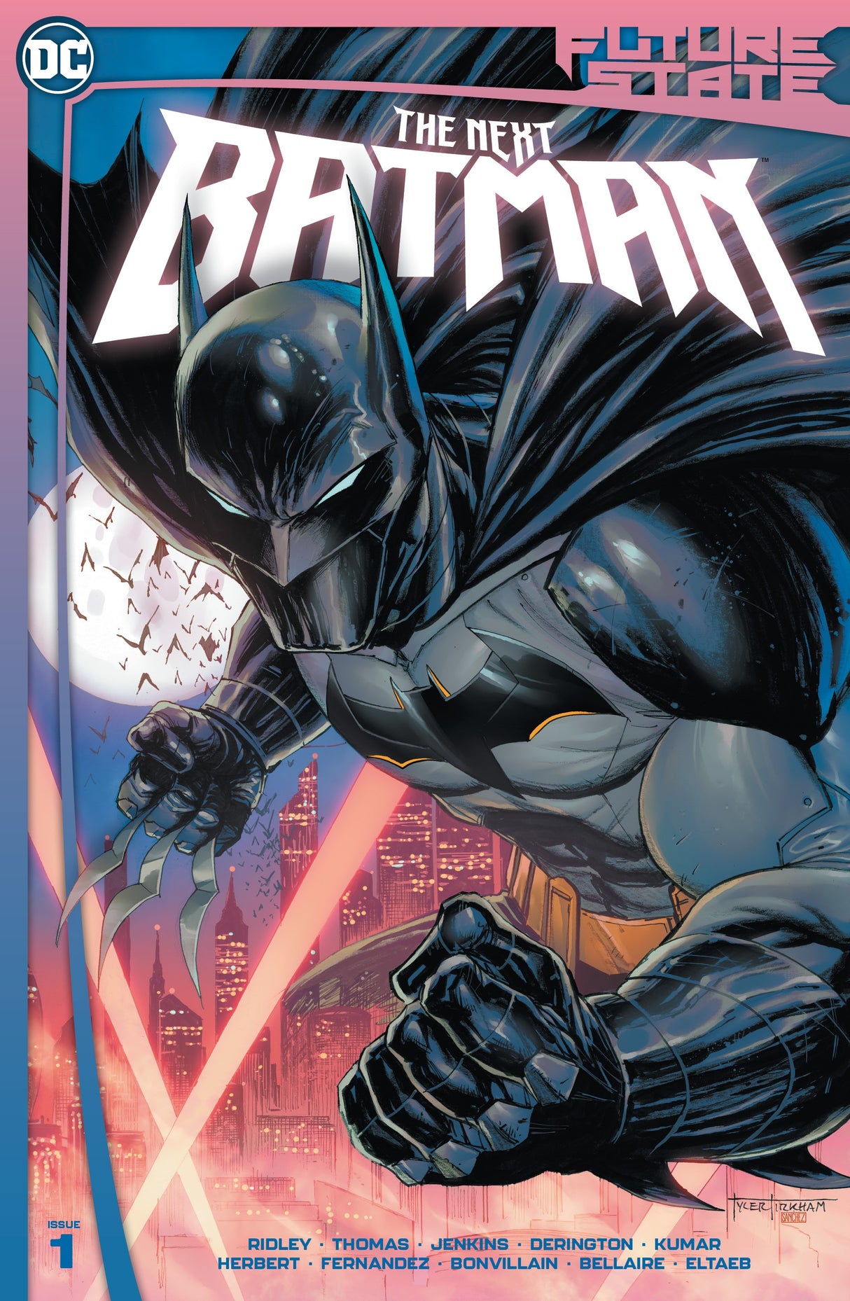 FUTURE STATE THE NEXT BATMAN #1 TYLER KIRKHAM - TRADE DRESS - LTD 3000 - KEY ISSUE