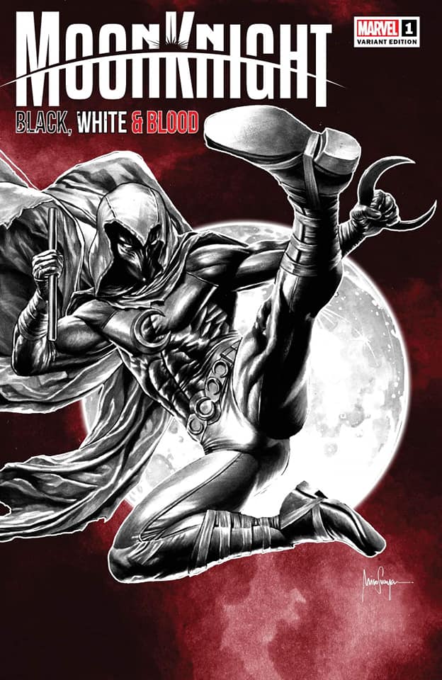 MOON KNIGHT: BLACK, WHITE AND BLOOD #1 - MICO SUAYAN SET - LTD 1000