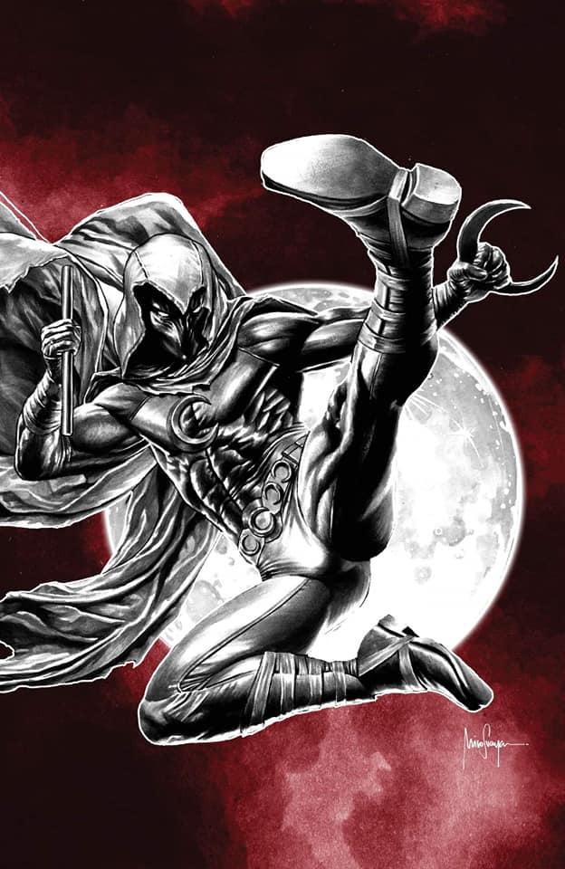 MOON KNIGHT: BLACK, WHITE AND BLOOD #1 - MICO SUAYAN SET