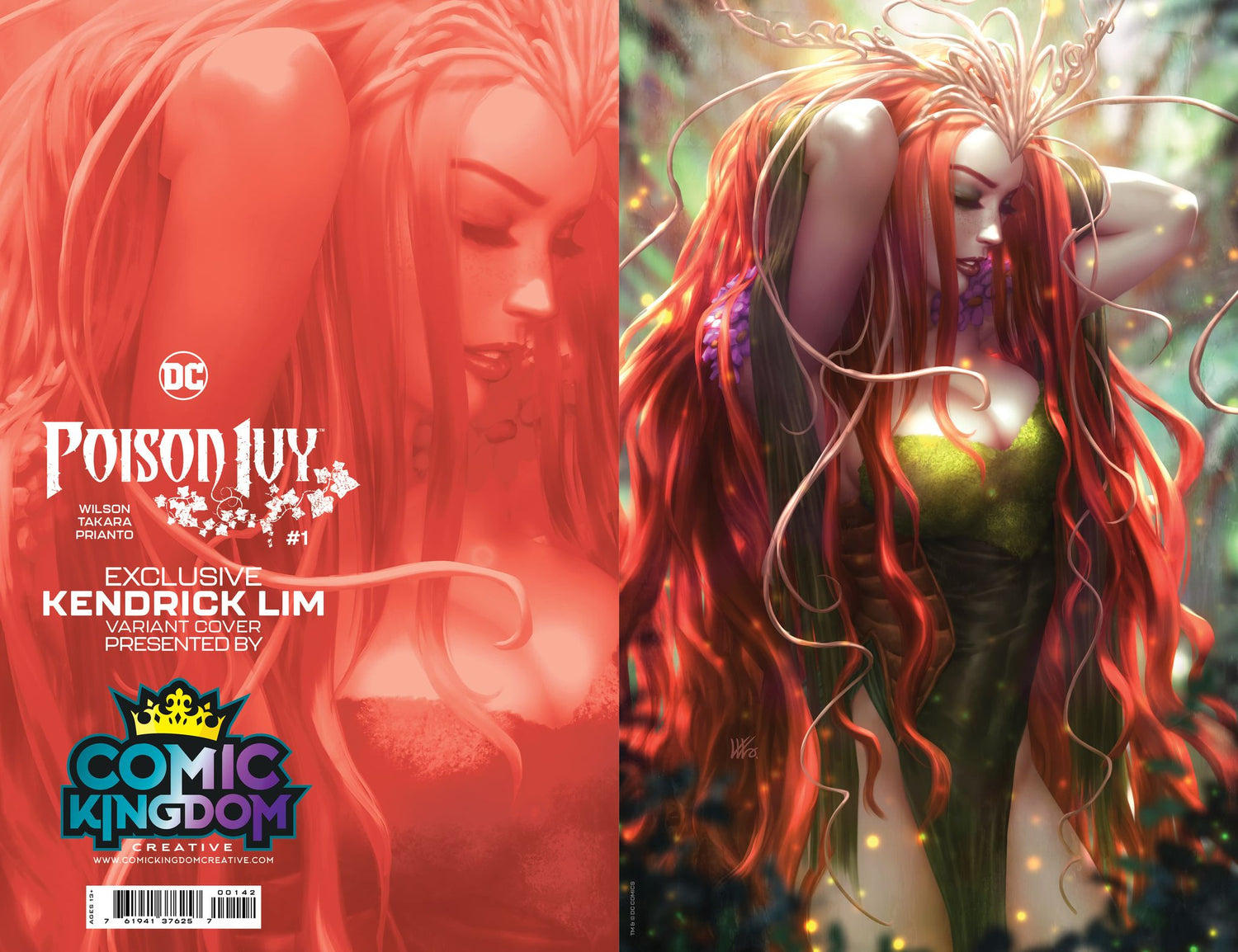 POISON IVY #1 KENDRICK LIM - TRADE & VIRGIN SET