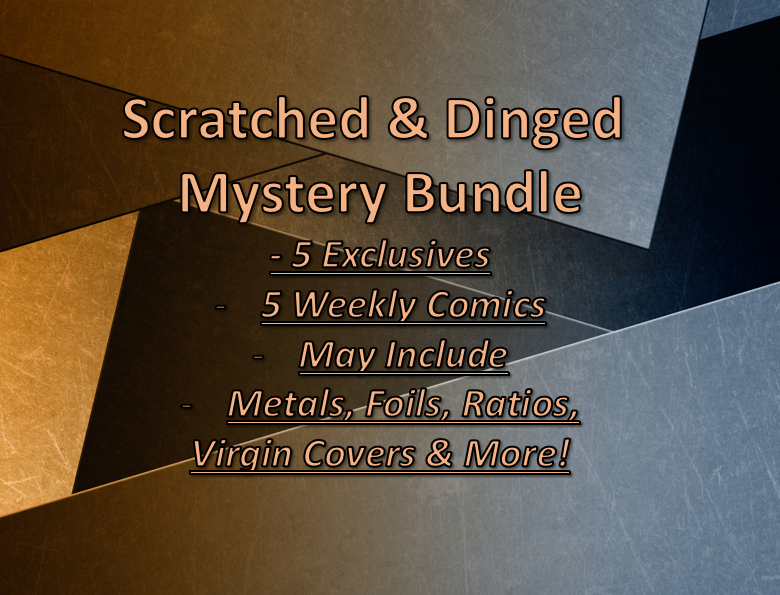 SCRATCHED & DINGED MYSTERY BUNDLE - 10 COMICS (POSSIBLE NSFW COVERS)