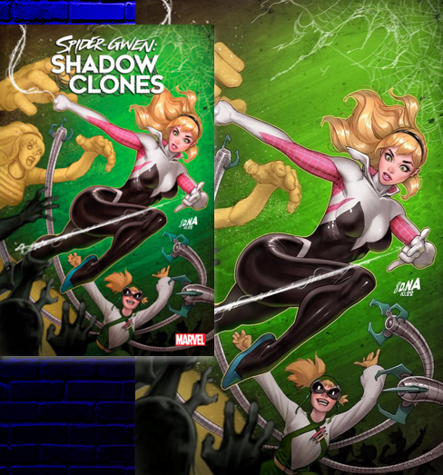 SPIDER-GWEN: SHADOW CLONES #1 - TRADE & VIRGIN SET - KEY ISSUE