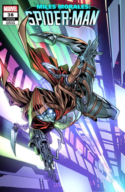 MILES MORALES SPIDER-MAN #38 LASHLEY - TRADE DRESS - LTD 3000 - KEY ISSUE