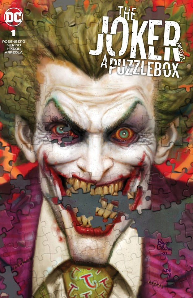Joker Puzzlebox #1 Ryan Brown Trade Dress