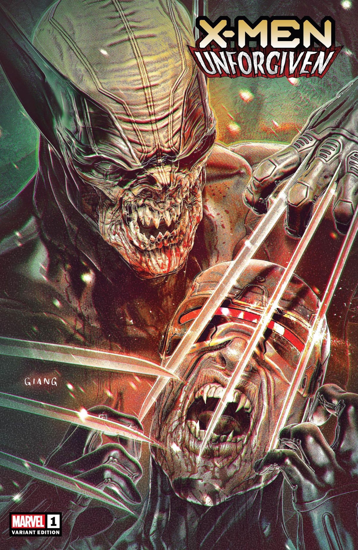 X-MEN UNFORGIVEN #1 GIANG - TRADE DRESS - LTD 3000