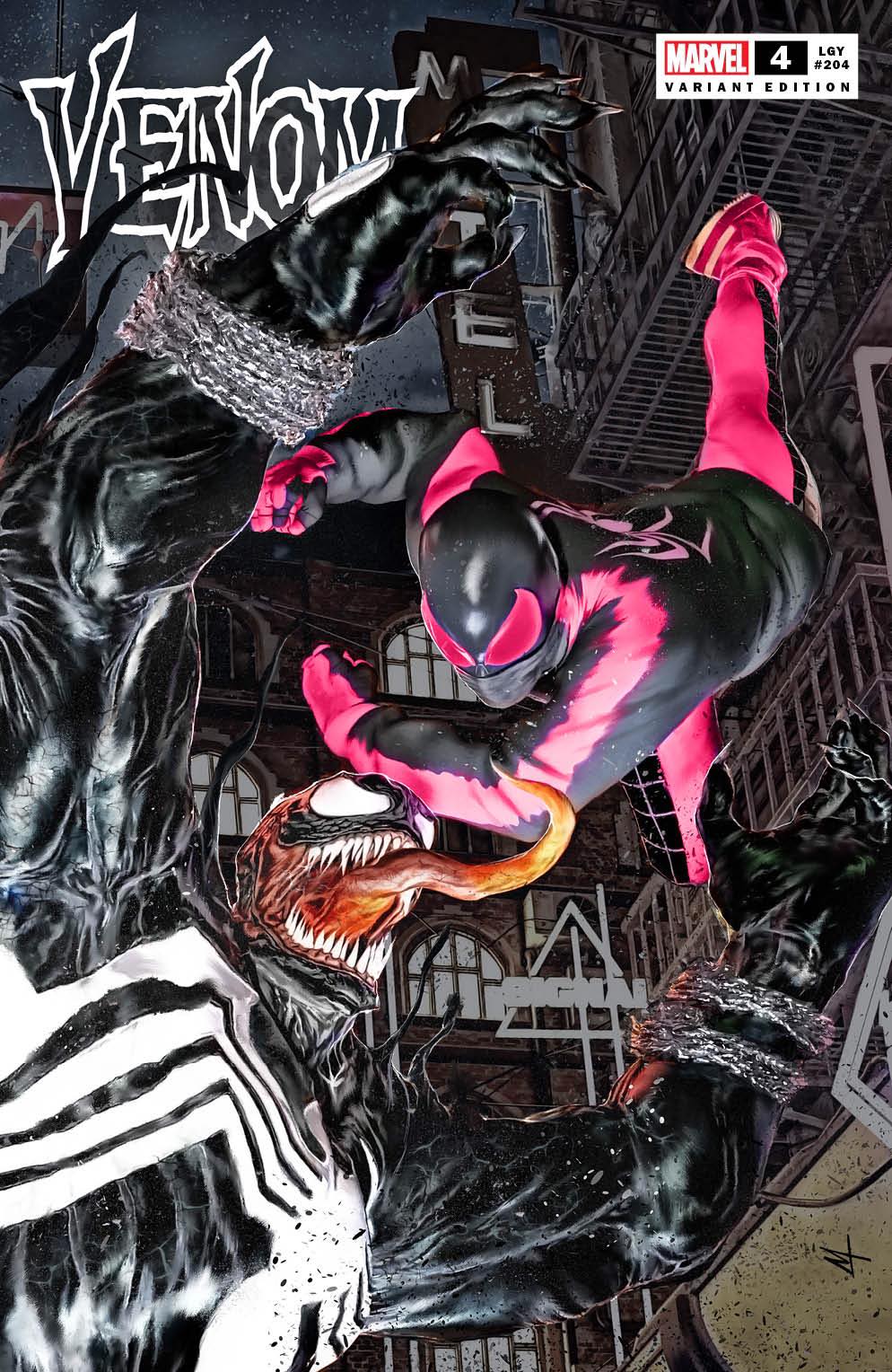 VENOM #4 - EXCLUSIVE TURINI - TRADE DRESS - LTD 3000 - KEY ISSUE