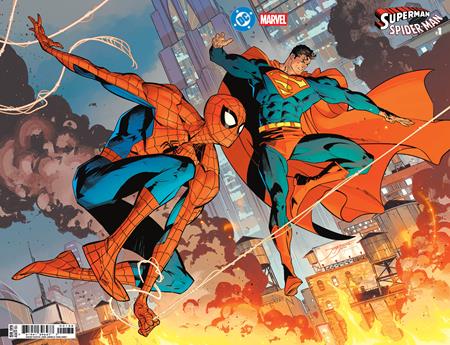 DC MARVEL SUPERMAN SPIDER-MAN #1 - CVR X - JORGE JIMENEZ WRAPAROUND CARD STOCK - (RELEASE: 3/25/26)