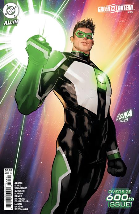 GREEN LANTERN #33 - COVER B - NAKAYAMA - KEY ISSUE (RELEASE: 3/25/26)