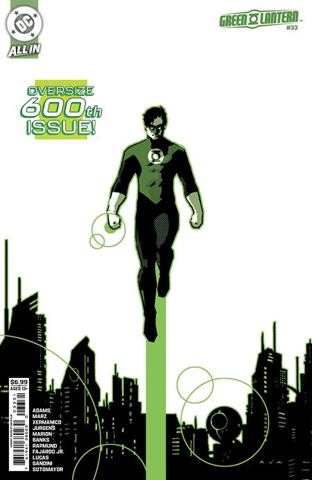 GREEN LANTERN #33 - COVER C - AJA - KEY ISSUE (RELEASE: 3/25/26)