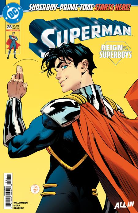 SUPERMAN #36 - COVER A - DAN MORA (RELEASE: 3/25/26)