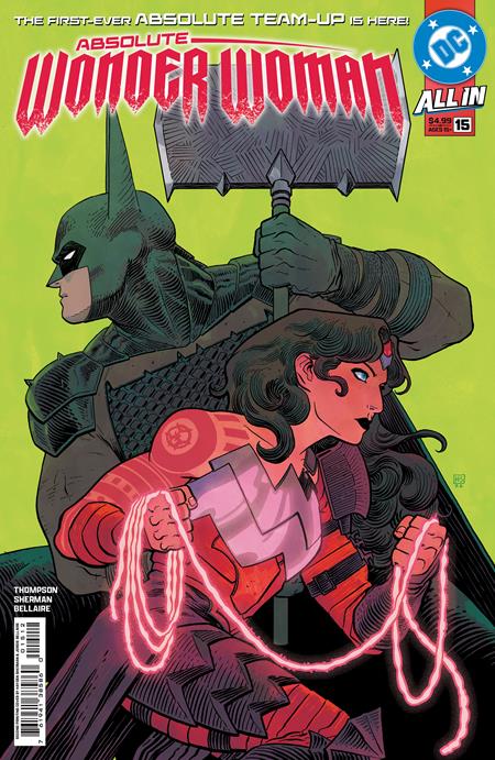 ABSOLUTE WONDER WOMAN #15 Second Printing Cvr A Hayden Sherman - (RELEASE: 3/18/26)