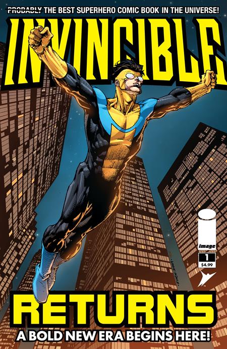 INVINCIBLE RETURNS FACSIMILE EDITION #1 CVR A DAVID FINCH & FCO PLASCENCIA (RELEASE: 3/25/26)