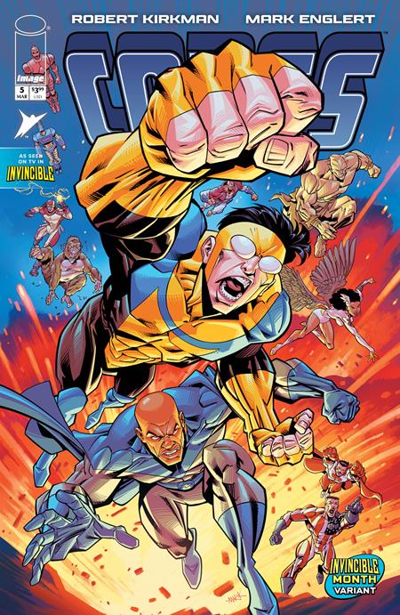 INVINCIBLE UNIVERSE CAPES #5 - CVR F - MARK ENGLERT INVINCIBLE TEAM UP VAR - (RELEASED: 3/25/26)