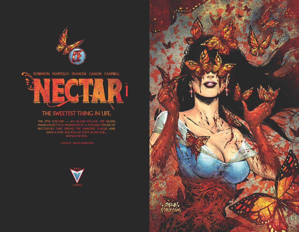 NECTAR #1 2ND PRINT - CE EXCLUSIVE - SHELBY ROBERTSON - LTD 496