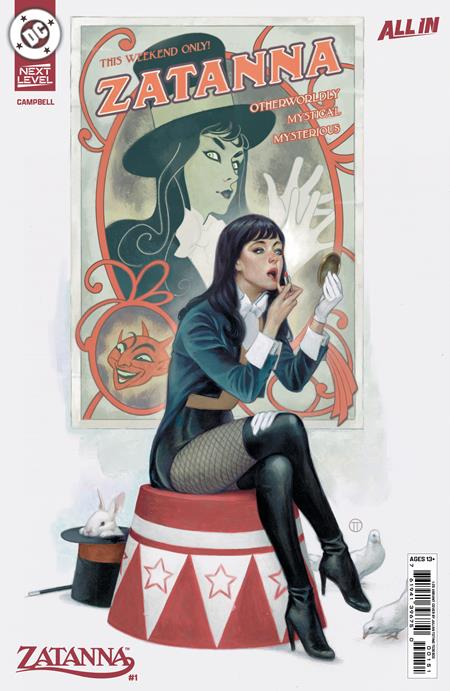 ZATANNA #1 - TEDESCO - RATIO VARIANT - 1:25 (RELEASE: 4/29/26)