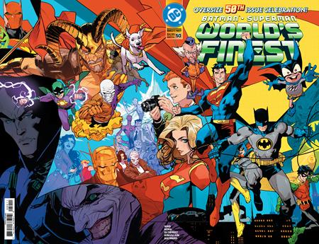 BATMAN SUPERMAN WORLDS FINEST #50 - CVR A - DAN MORA WRAPAROUND - (RELEASED: 4/1/26)