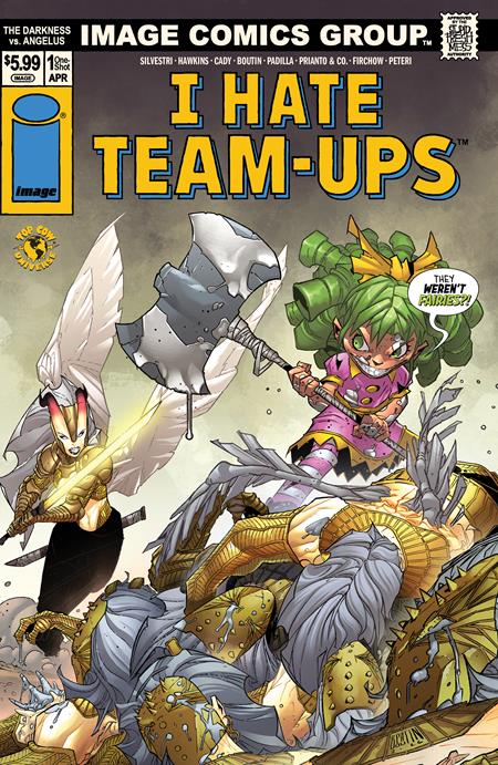 DARKNESS VS ANGELUS - PAT BOUTIN - I HATE FAIRYLAND TEAM UP (RELEASED: 4/15/26)