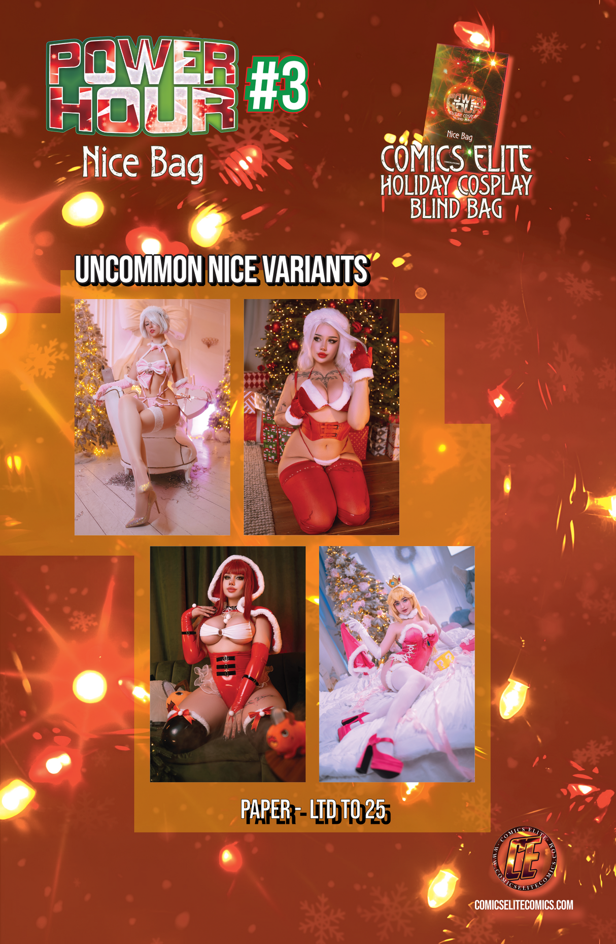 POWER HOUR #3 HOLIDAY COSPLAY BLIND BAG - NICE - LTD 200