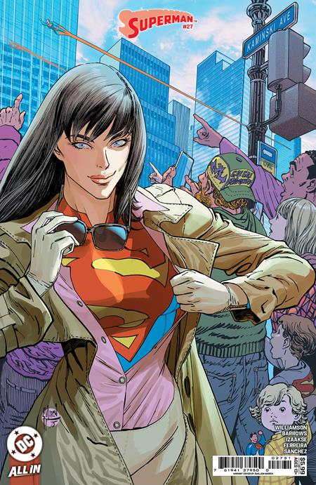SUPERMAN #27 CVR C GUILLEM MARCH CARD STOCK VAR (RELEASE: 6/25/25)