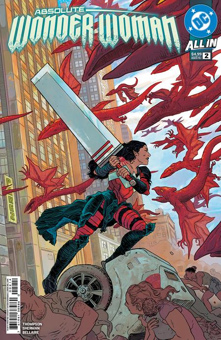 ABSOLUTE WONDER WOMAN #2 Fourth Printing (RELEASE: 7/2/25)