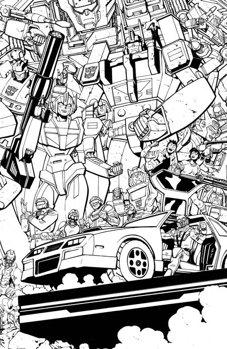 MASK #1 - CVR F - REILLY - B&W - (RELEASE: 6/10/26)