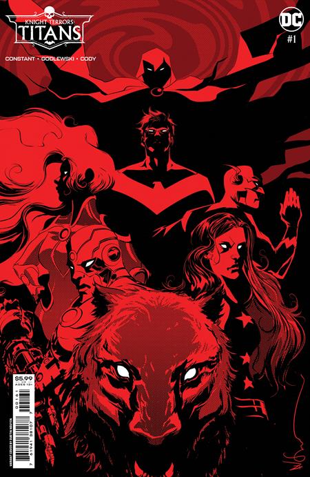 KNIGHT TERRORS TITANS #1 (OF 2) CVR D DUSTIN NGUYEN MIDNIGHT CARD STOCK