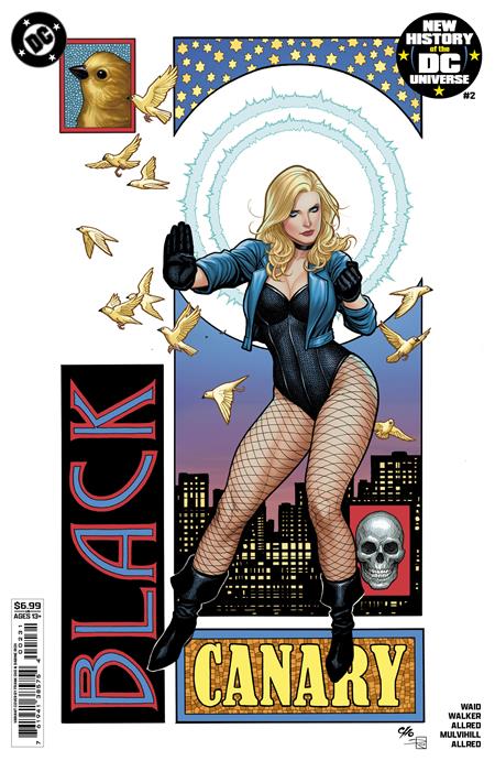 NEW HISTORY OF THE DC UNIVERSE #2 CVR C FRANK CHO CARD STOCK VAR (RELEASE: 7/23/25)