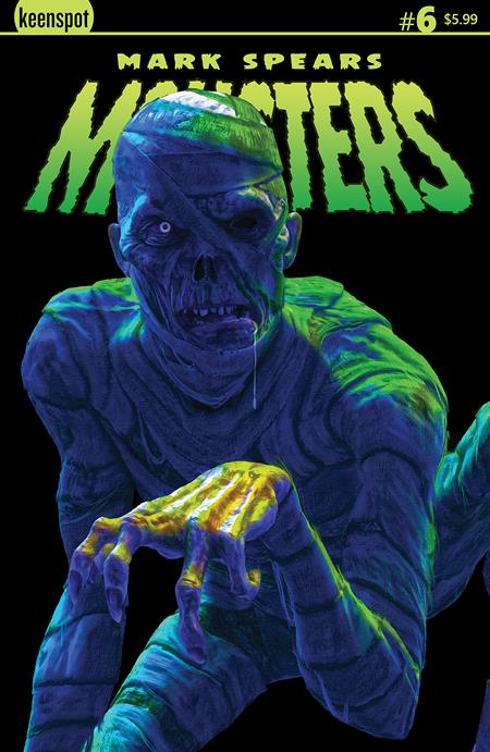 MARK SPEARS MONSTERS #6 CVR B MARK SPEARS THE CURSED MUMMY VAR (RELEASE: 7/30/25)