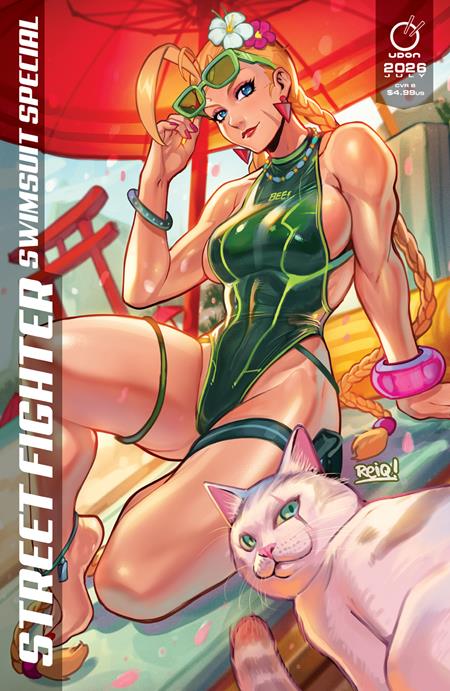 2026 STREET FIGHTER SWIMSUIT SPECIAL #1 - CVR B - REIQ - CAT (RELEASE: 7/22/26)